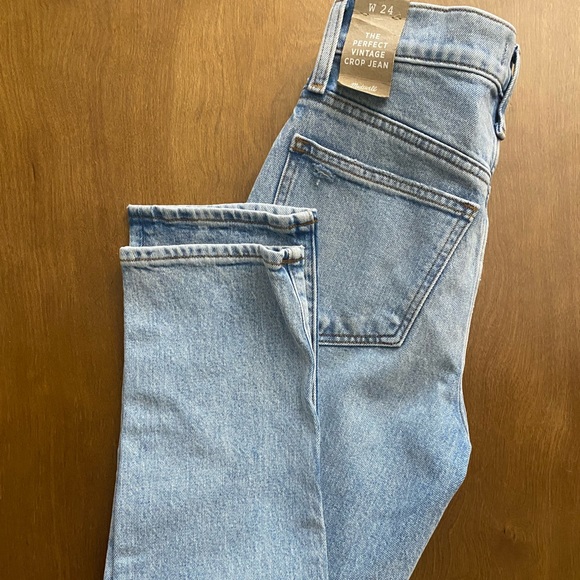 NWT Madewell The Perfect Vintage Crop Jean - Picture 4 of 8